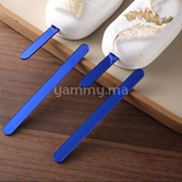 10 Bâtonnets de Glace en acrylique Réutilisables Bleu 11.5 cm